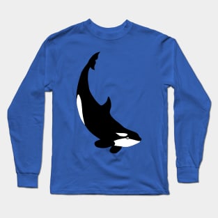 Orca diving Long Sleeve T-Shirt